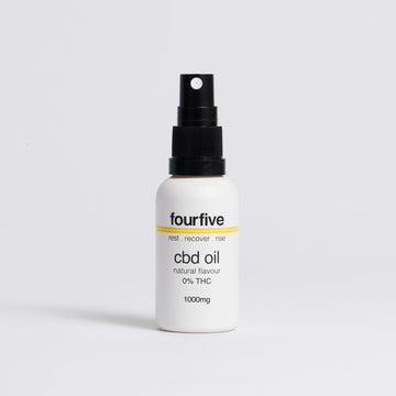 Four Five CBD - CBD Oil Natural Flavour 1000mg 0% THC 30ml